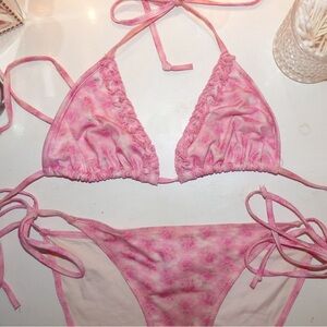 Love Shack Fancy two piece bikini